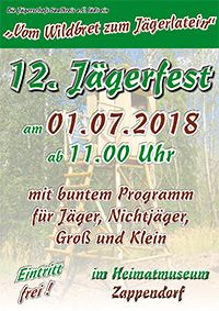 12. Jägerfest der Jägerschaft Saalkreis e.V.